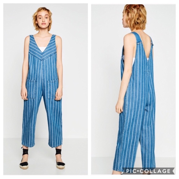 zara overalls womens